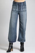APNY Wide Leg Ankle Jeans
