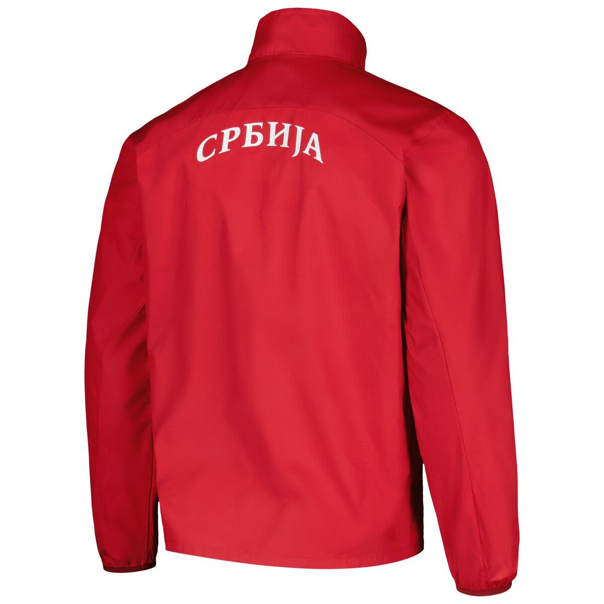 PUMA Men's Puma Red Serbia National Team 2024 Pre-Match Full-Zip