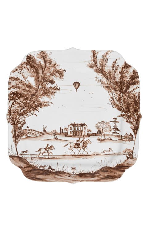 Country Estate Harvest Square Serving Tray