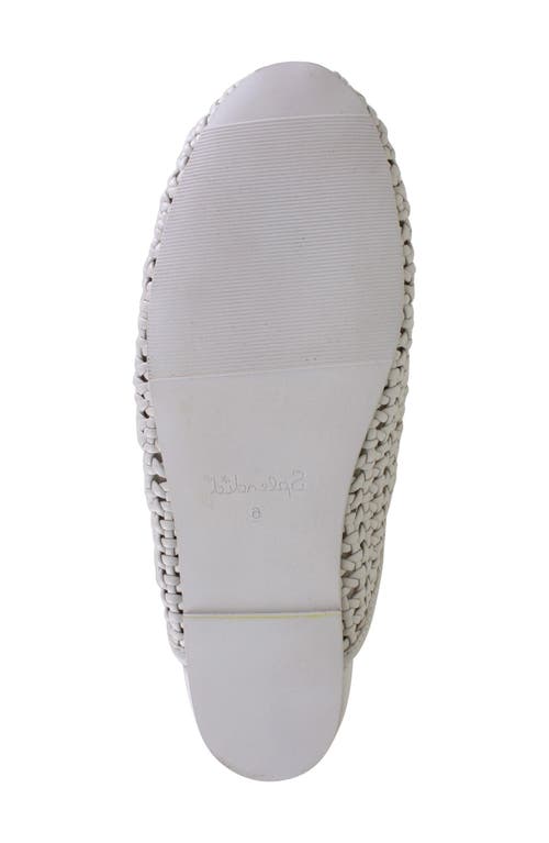 Splendid Sandra Woven Mule In White Sand