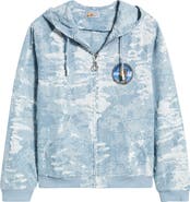 VERYRARE Saint Michael Jacquard Zip-Up Hoodie