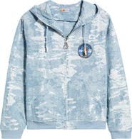 VERYRARE Saint Michael Jacquard Zip-Up Hoodie