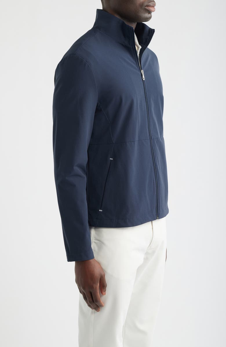 Scott Barber The Water Resistant Windbreaker, Alternate, color, Midnight