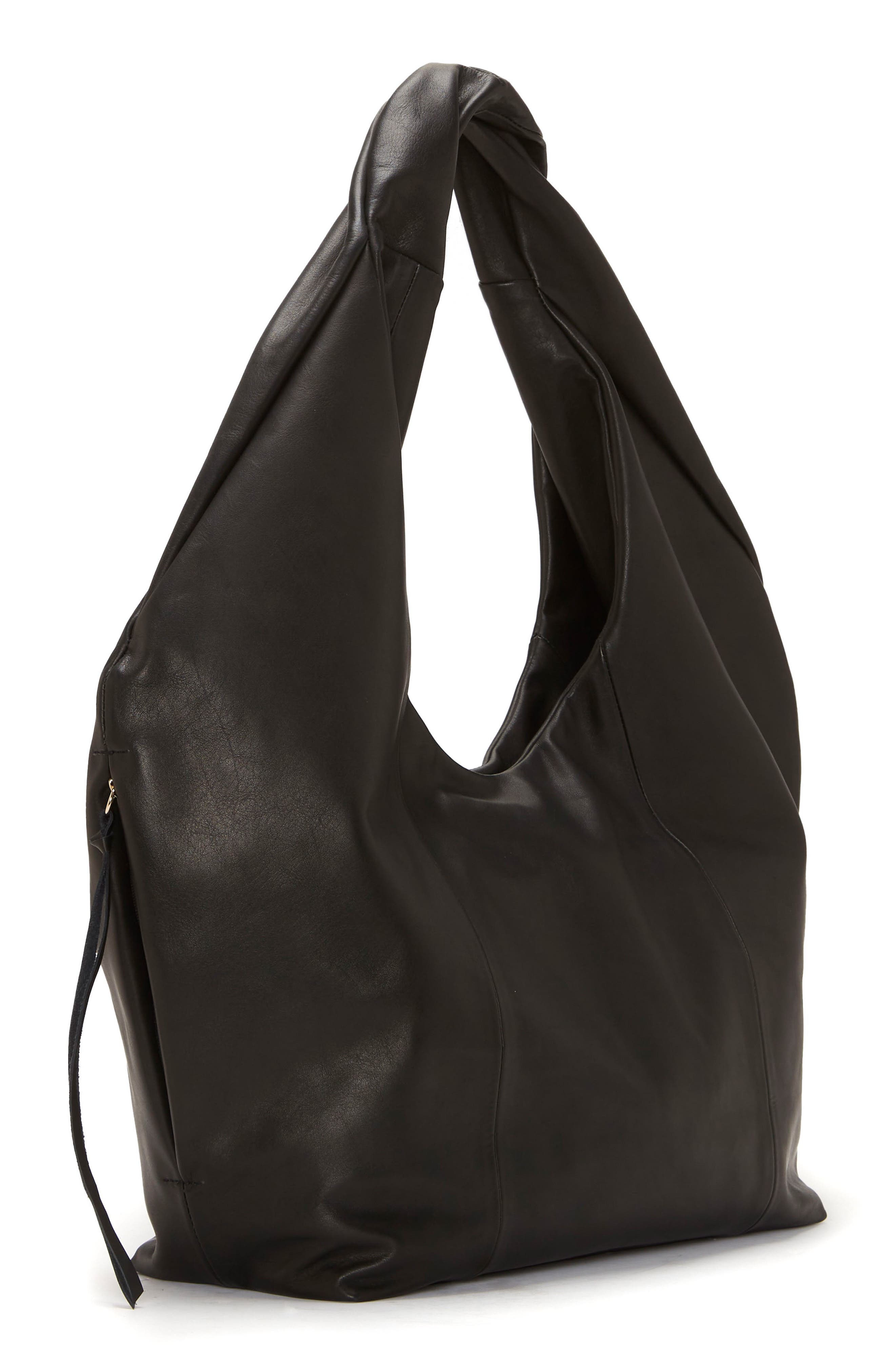 Vince Camuto Elody Leather Hobo Bag, Alternate, color, 