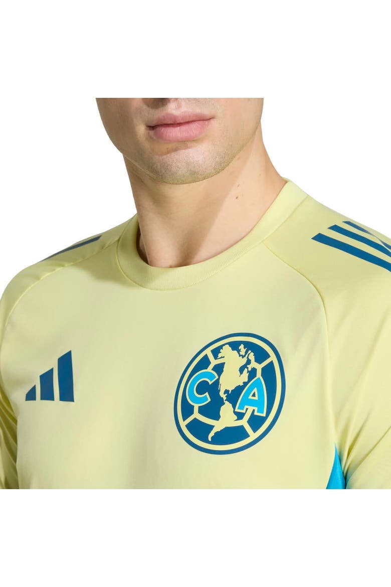Men's adidas Yellow Club America Tiro 2025/26 AEROREADY Training Jersey, Alternate, color, Yellow