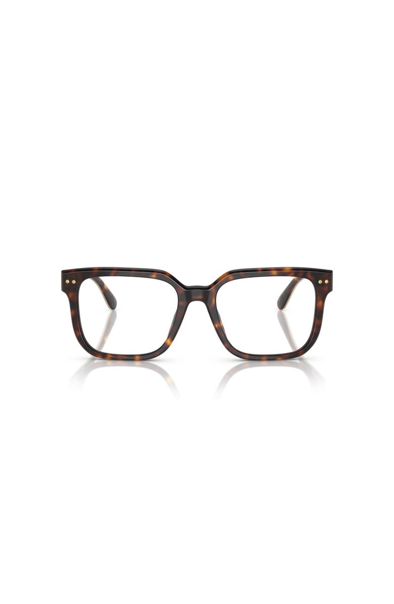 Ralph Lauren 51mm Rectangle optical glasses, Alternate, color, Brown