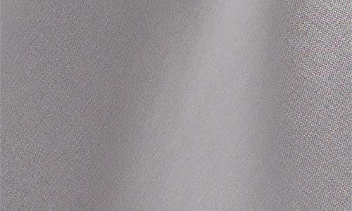Skims Satin Miniskirt In Silver