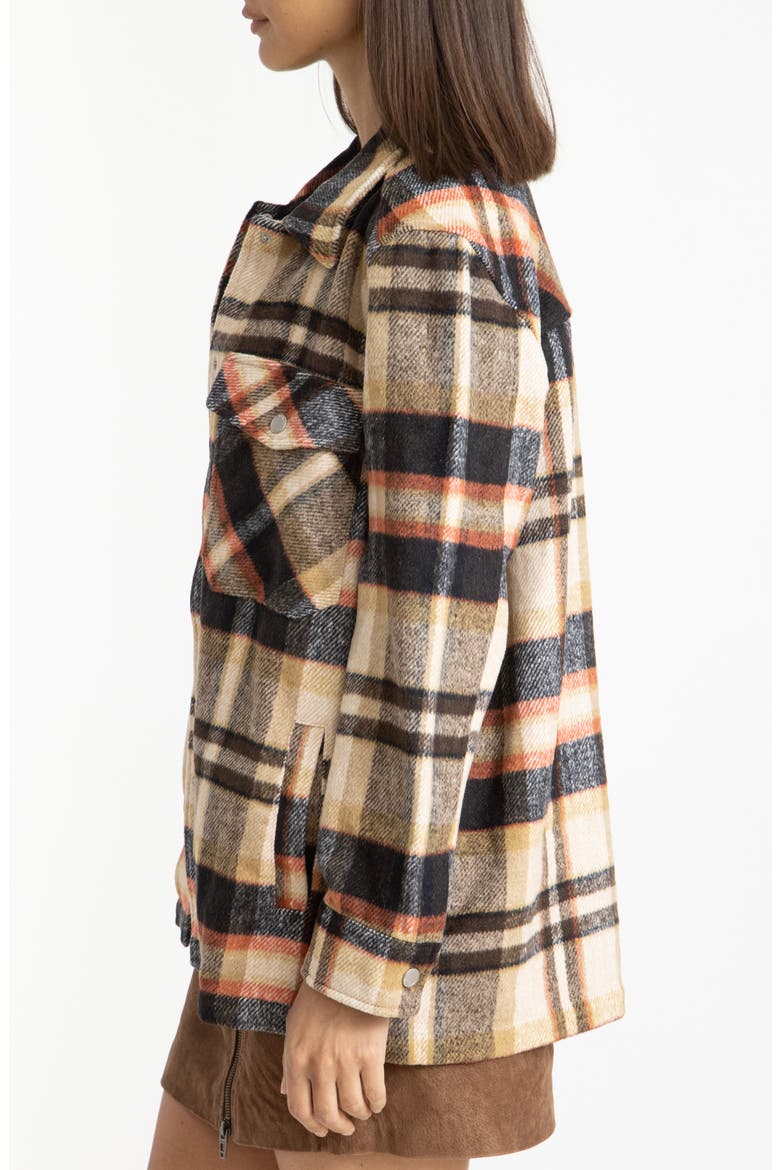 Plaid Shirt Jacket, Alternate, color, LUMBERJACK
