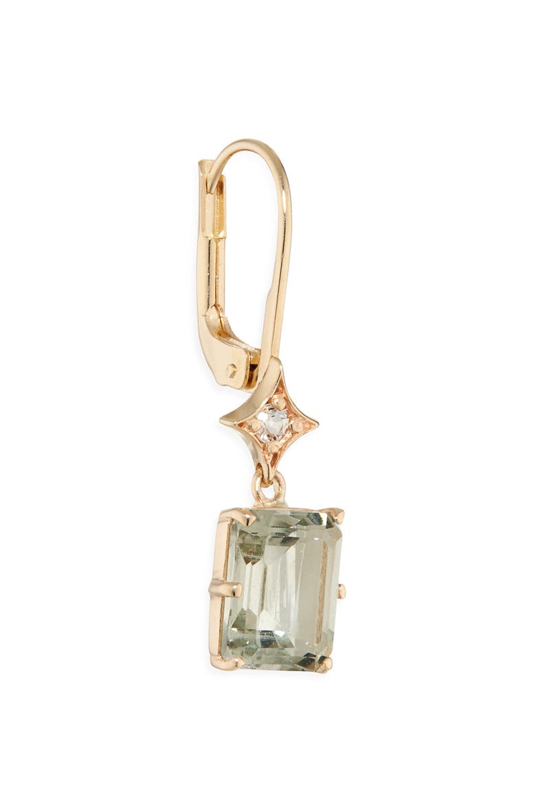 Jac + Jo Aurora Rectangular Drop Earrings, Alternate, color, GREEN