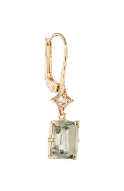 Anzie Jac + Jo Aurora Rectangular Drop Earrings In Gold