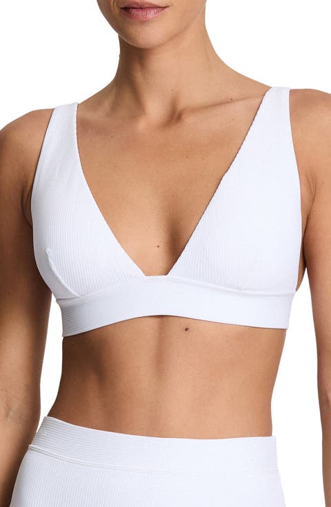 Banded Modern V-Neck Bikini Top