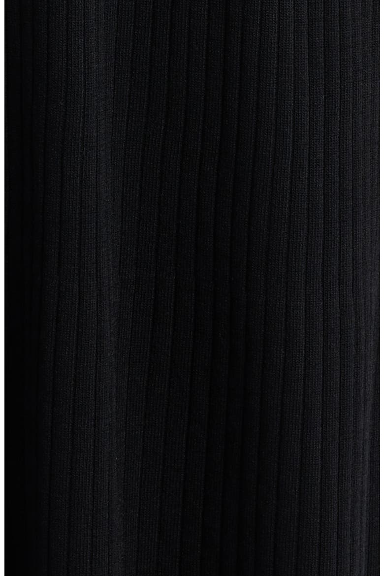 Rib Dress, Alternate, color, ANNE BLACK