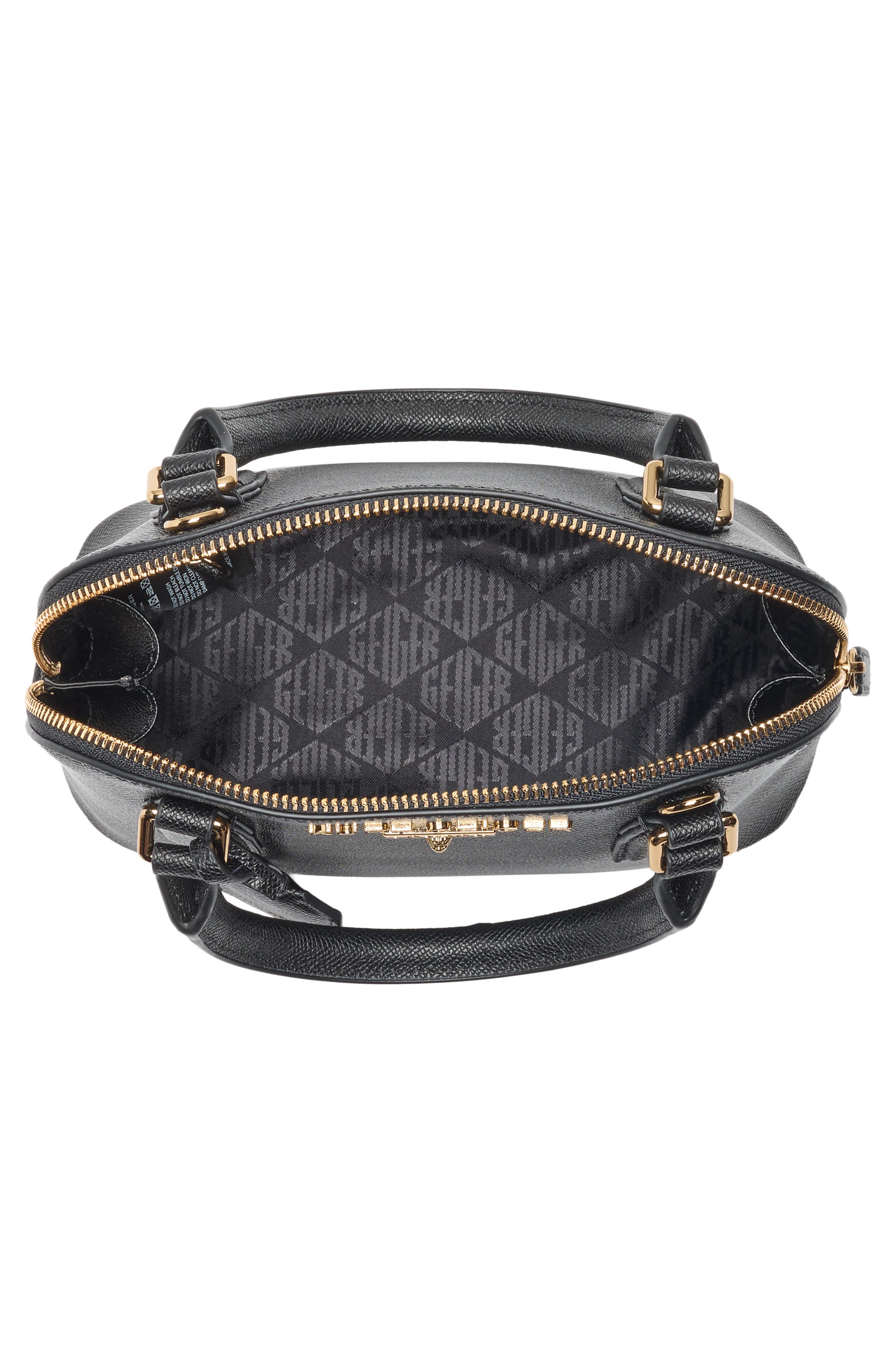 Kurt Geiger London Small Highgate Bowler Bag, Alternate, color, Black