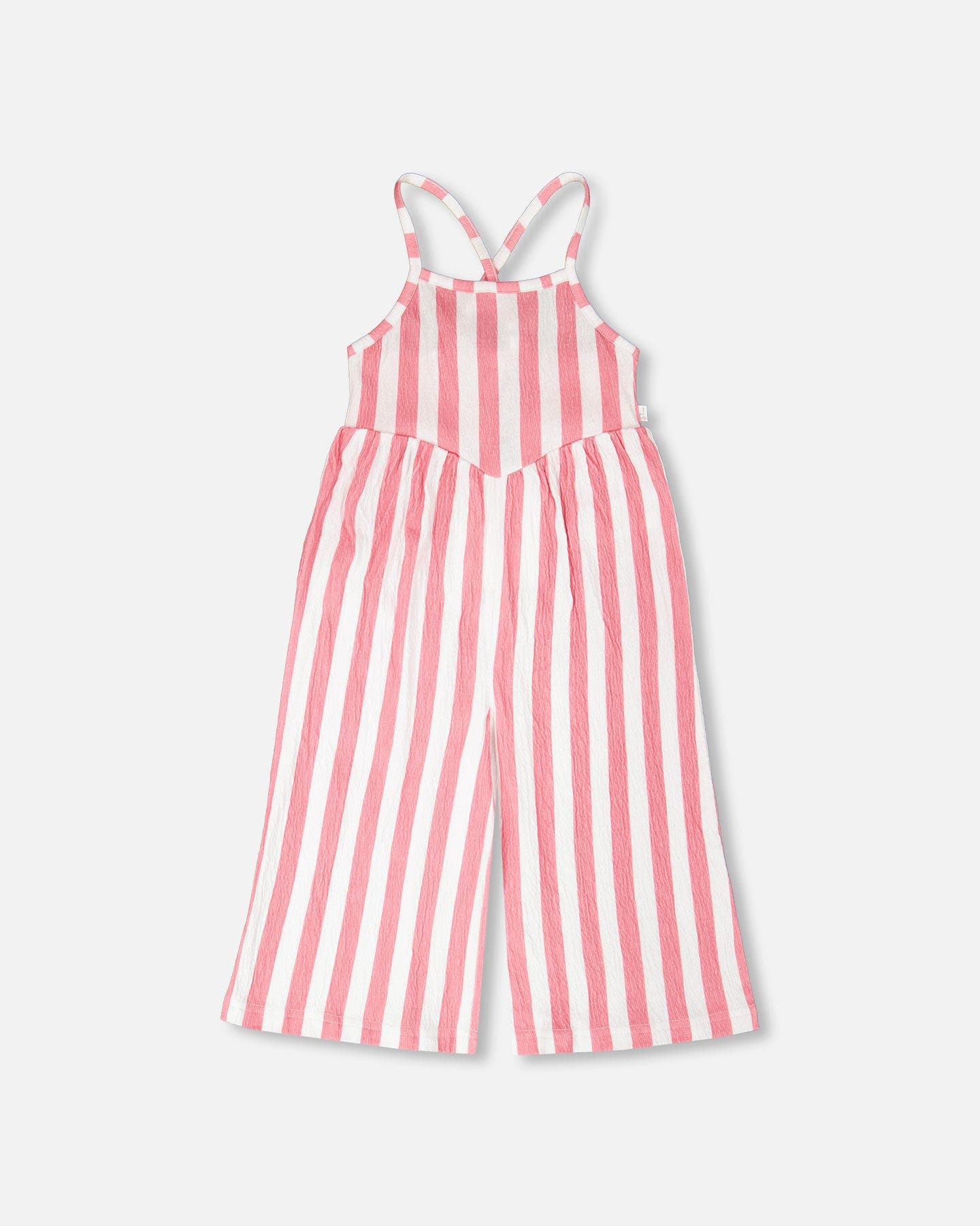 selected White & Pink Stripes