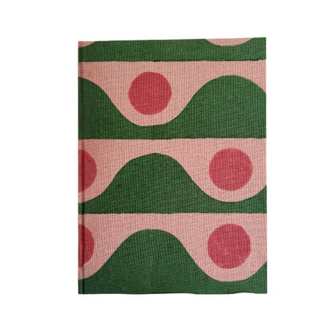 Handcrafted Sustainable A5 Diary Journal Notebook with Handmade Paper