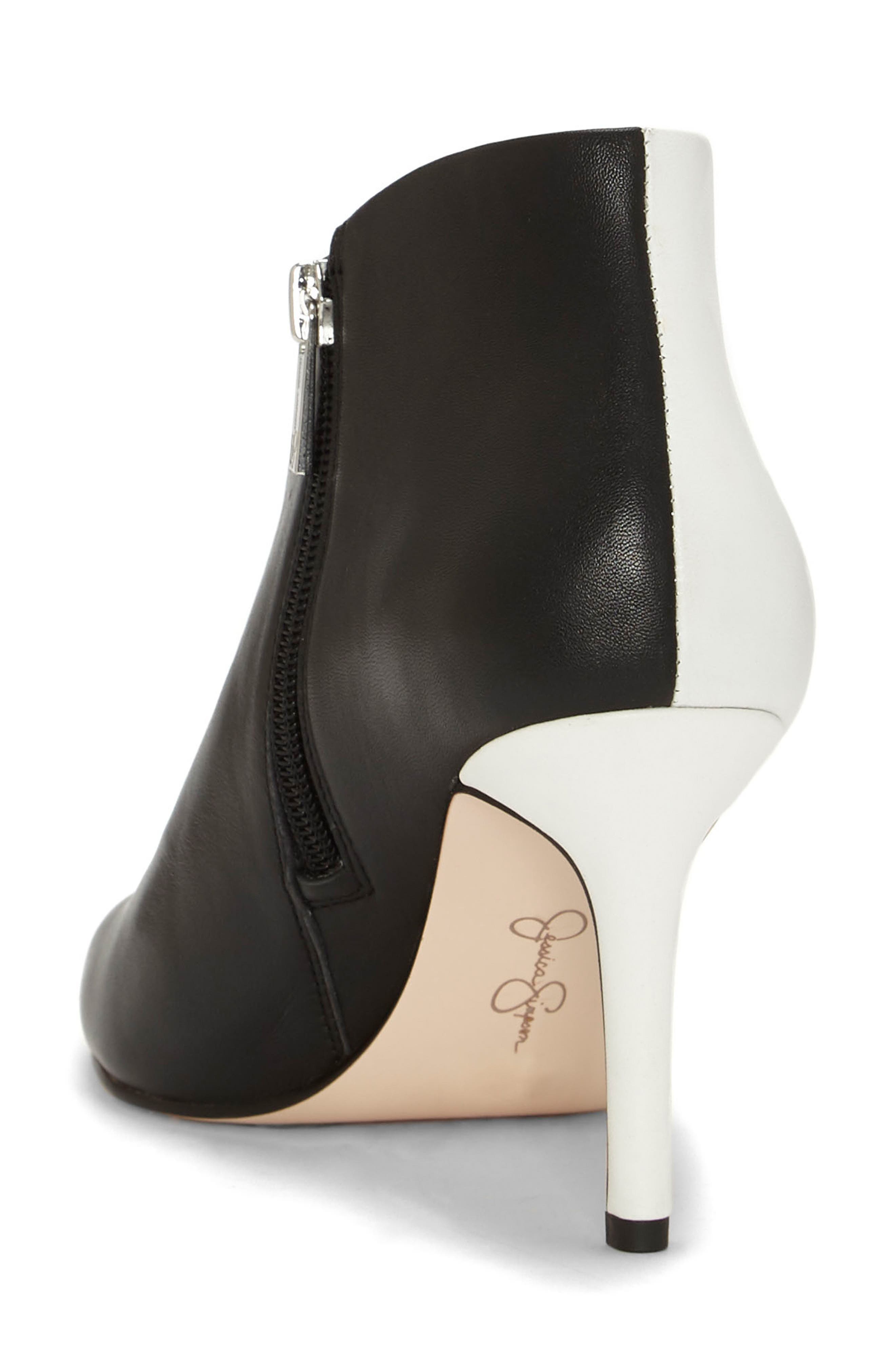 Layra Bootie, Alternate, color, BLACK/BRIGHT WHITE