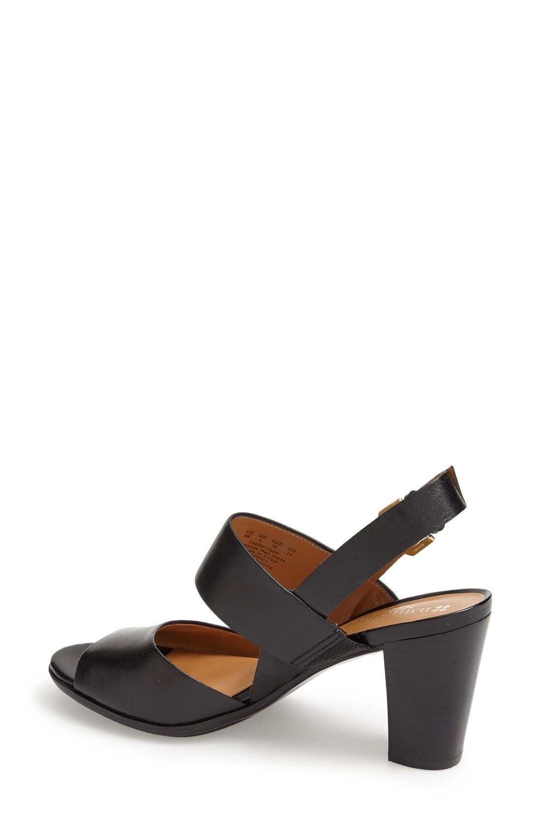 'Dahnny' Sandal, Alternate, color, BLACK