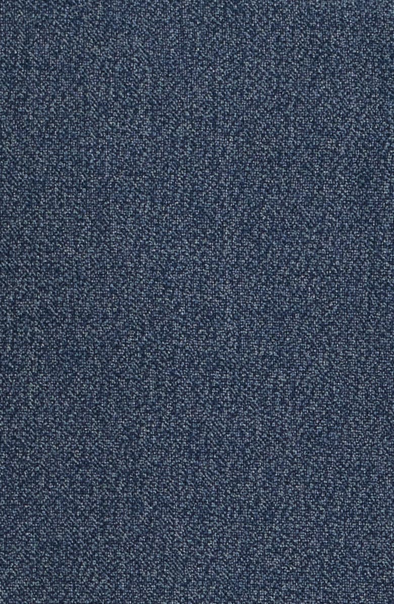 Mizzen+Main City Flannel Trim Fit Button-Down Shirt, Alternate, color, Navy Heather