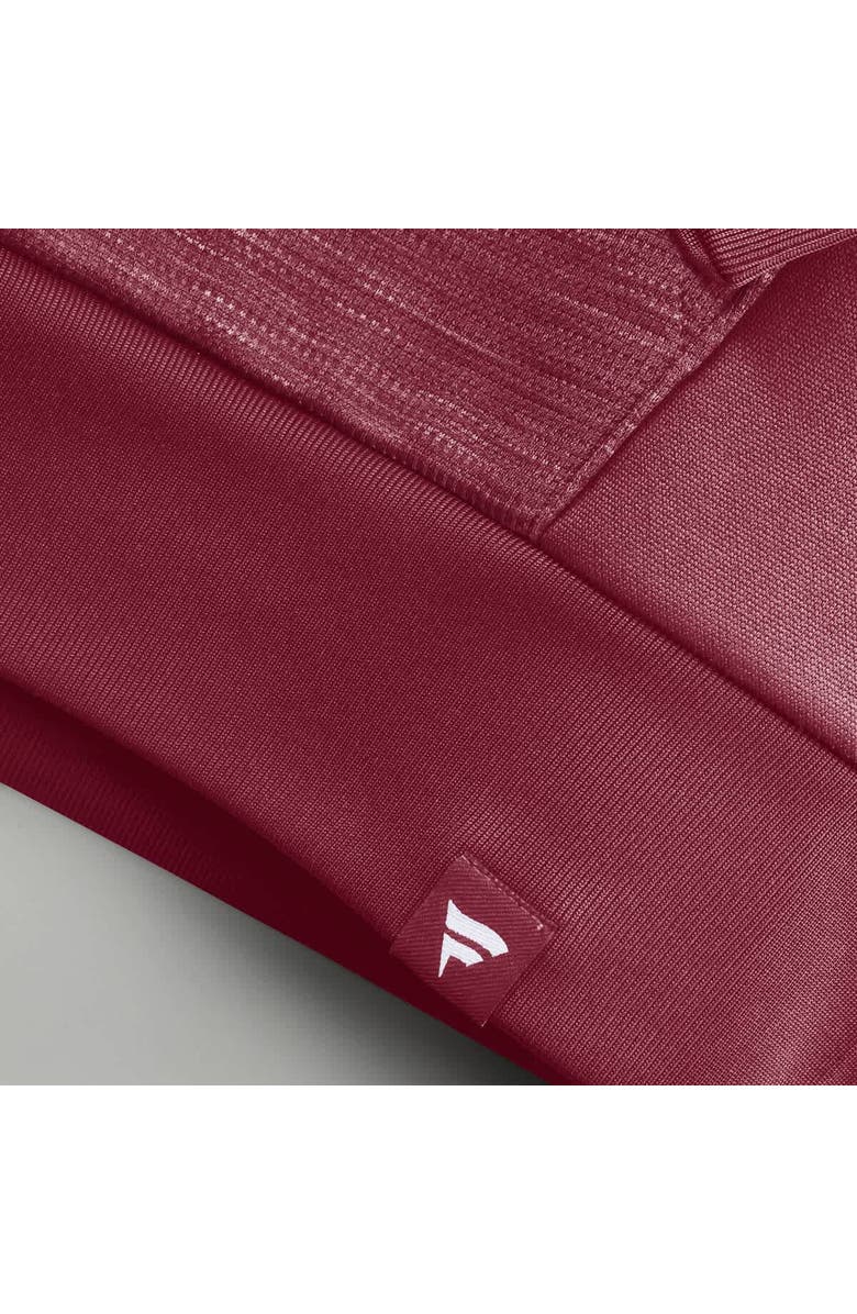 FANATICS Men's Fanatics Wine Cleveland Cavaliers Back Door Cut Play Defender Full-Zip Hoodie, Alternate, color, Wine