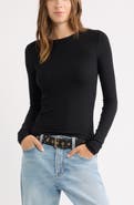 BP. Ribbed Long Sleeve T-Shirt