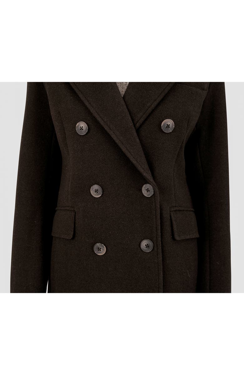 Kensie Double Breasted Coat, Alternate, color,