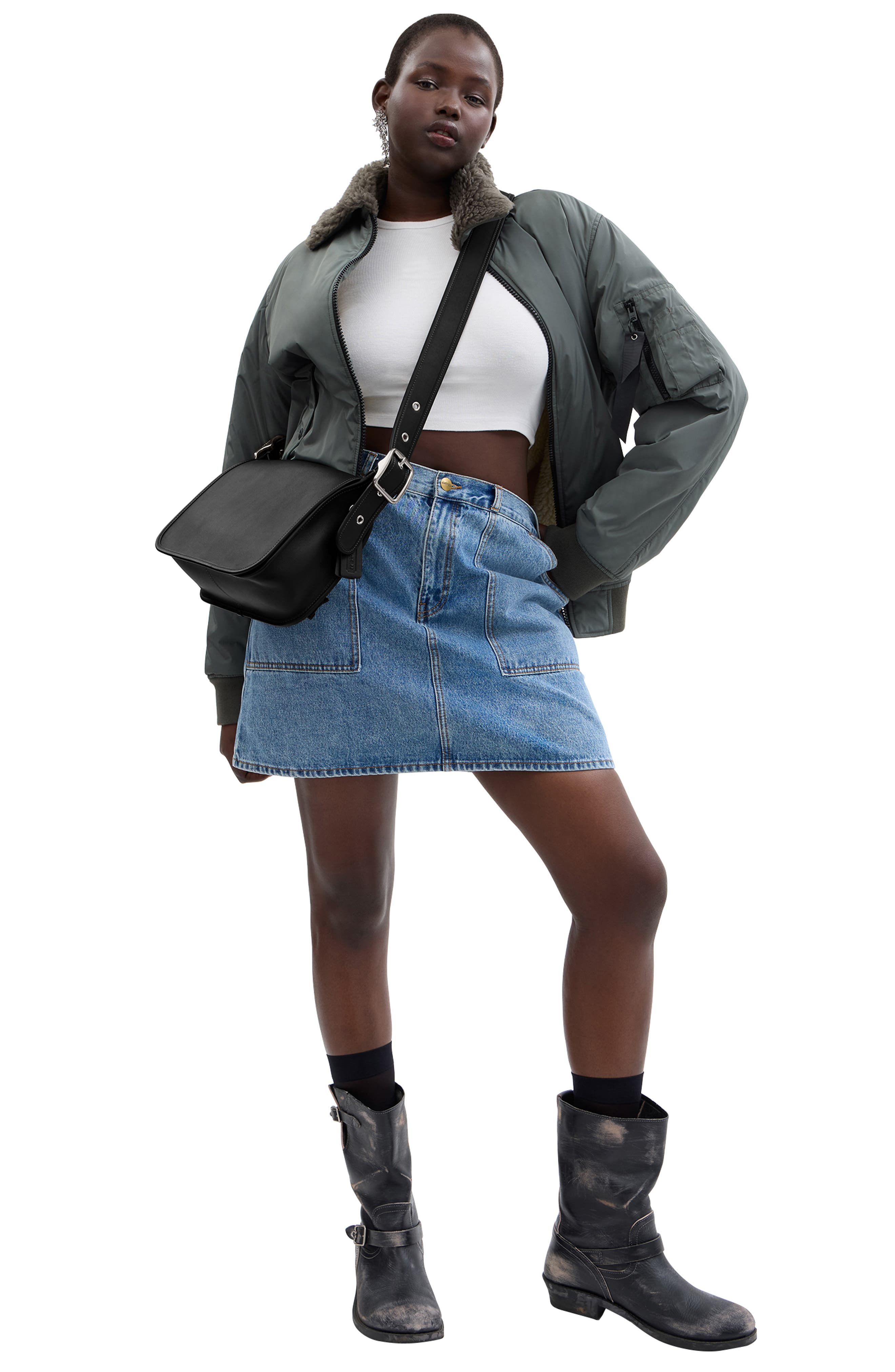 COACH Originals Glovetanned Leather Crossbody Bag, Alternate, color, 