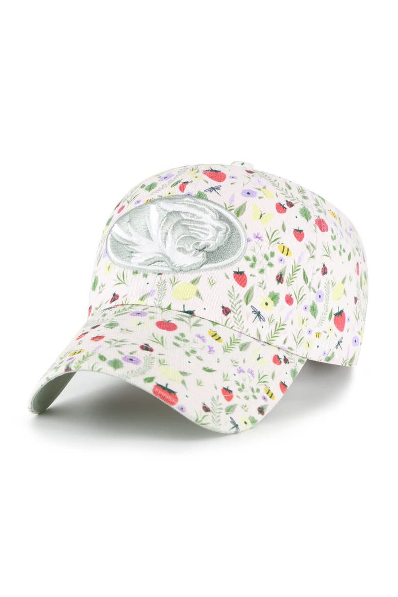 Women's '47  Light Pink Missouri Tigers Posey Clean Up Adjustable Hat, Main, color, Light Pink