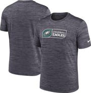Nike Men's Nike Black Philadelphia Eagles Big & Tall Velocity Jock Tag Performance T-Shirt