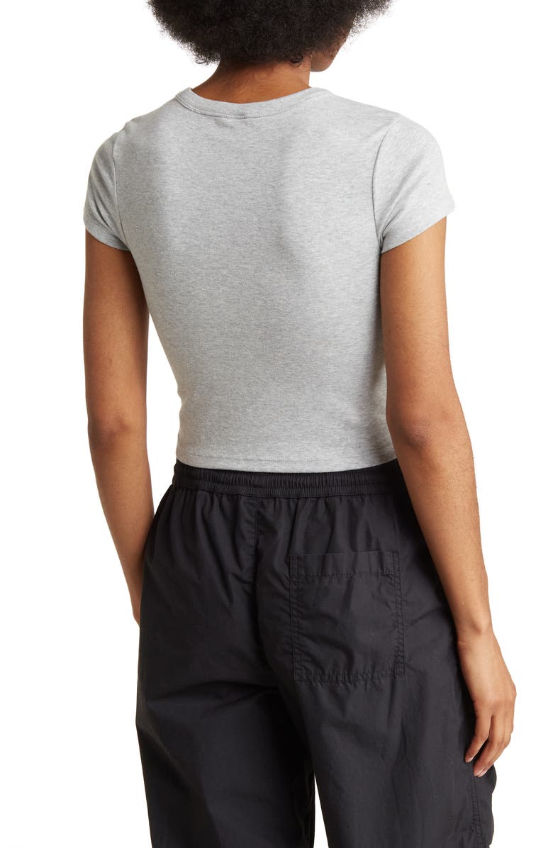 Abound Short Sleeve Baby Tee, Alternate, color, Grey Heather