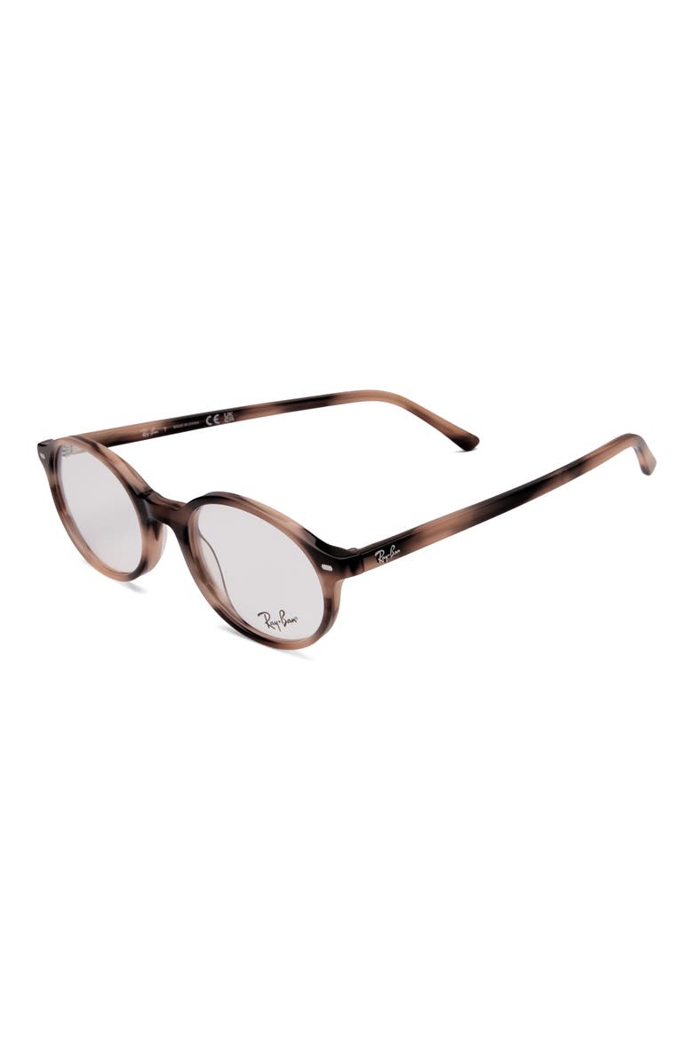 51mm Oval Optical Glasses, Alternate, color, PINK