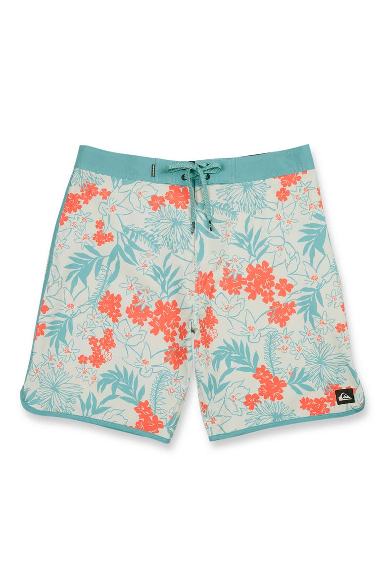 Jetty Bloom 19 Board Shorts, Alternate, color, SILVER BIRCH