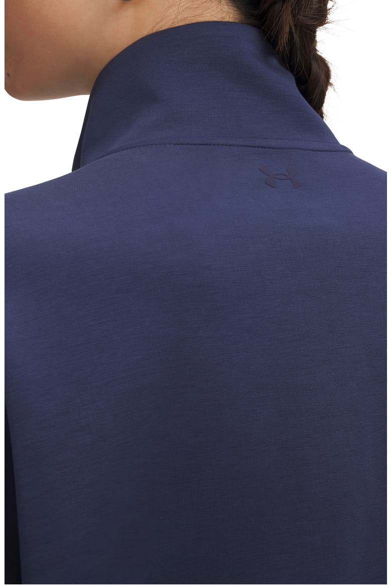 Meridian Lounge Front Zip Jacket, Alternate, color, WASHED NAVY