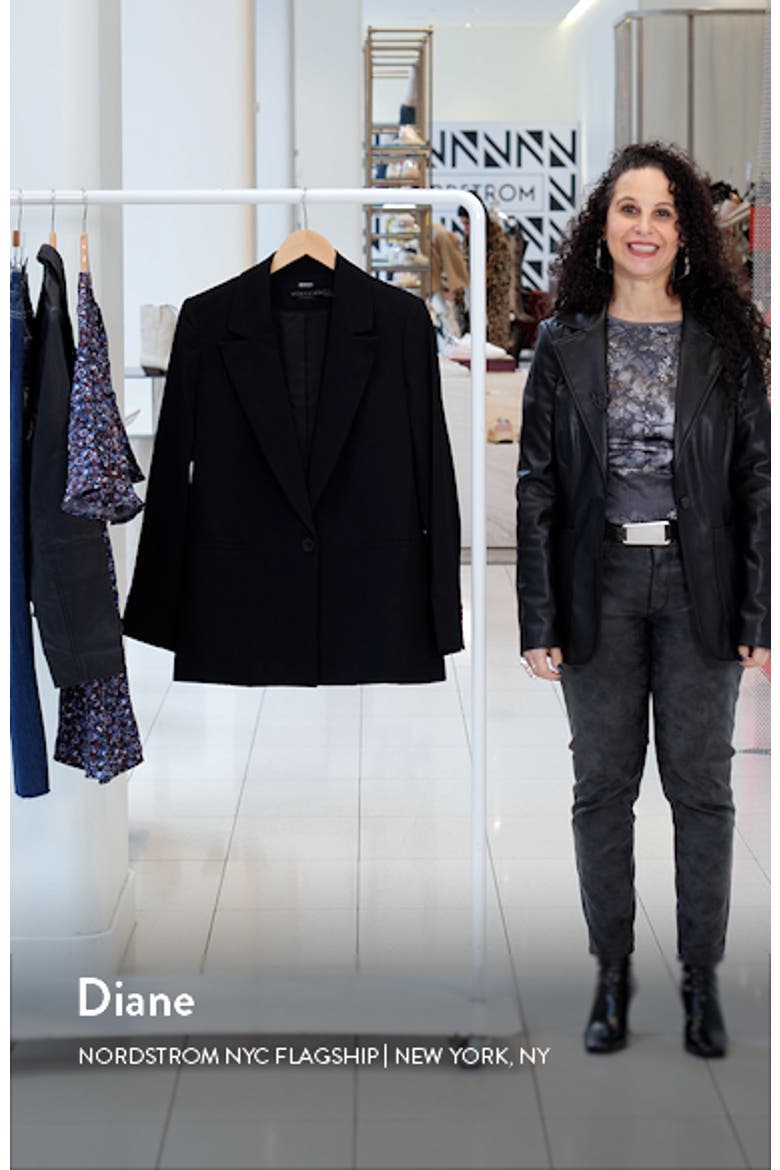 Denny Notched Collar Blazer video