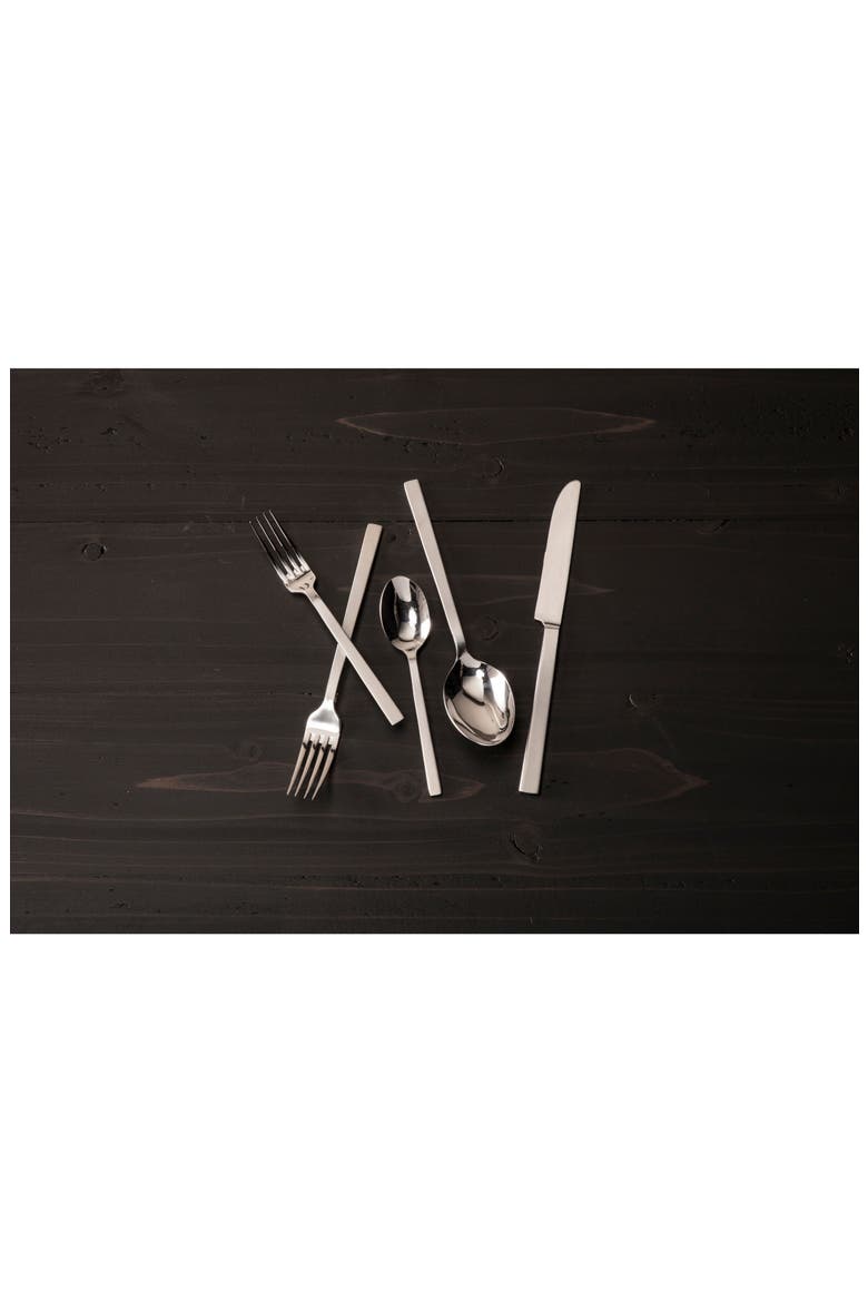 Viggo Satin 20-Piece Flatware Set, Alternate, color, SILVER