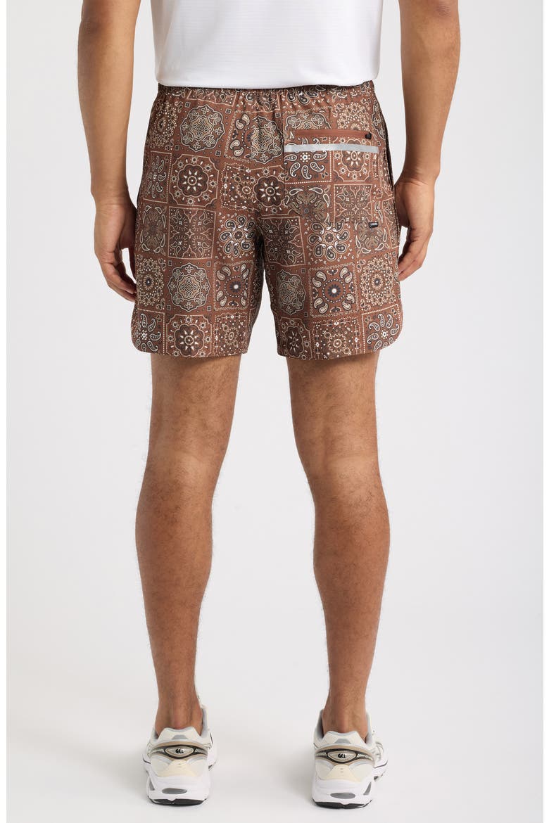Luka Paisley Shorts, Alternate, color, PAISLEY TILE COPPER