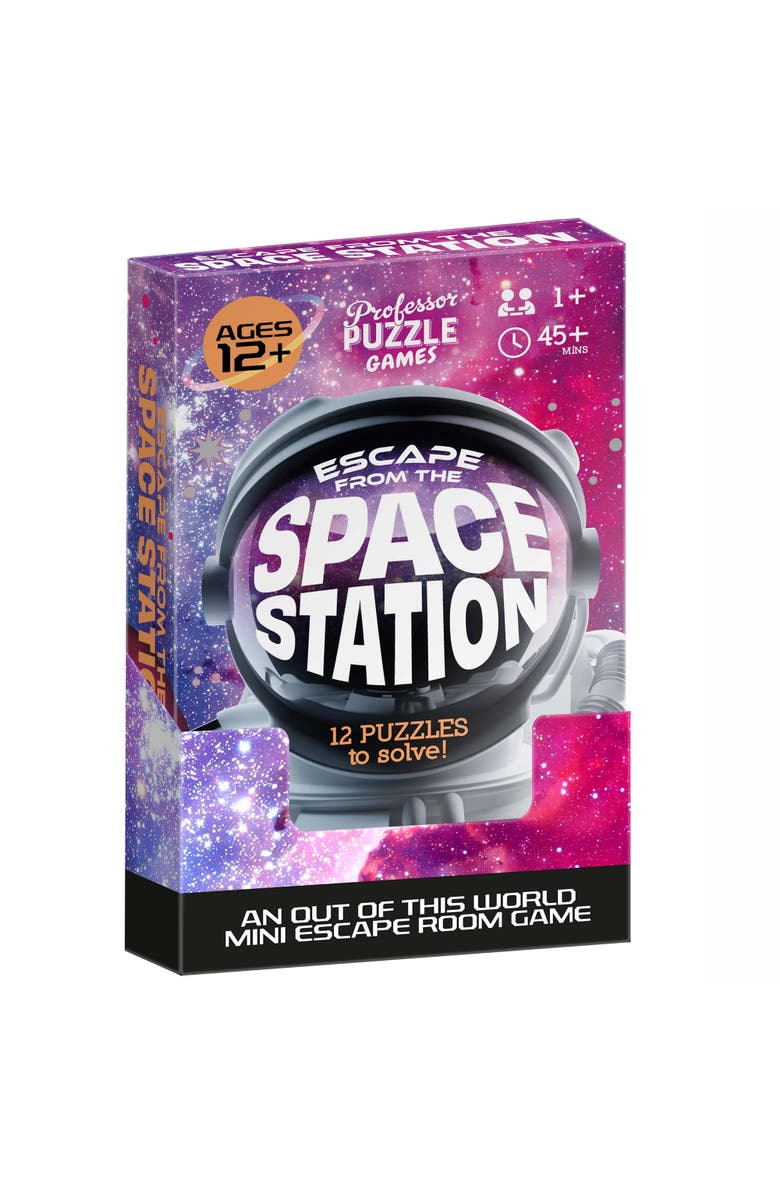 Professor Puzzle Escape From The Space Station Puzzle, Alternate, color, Multicolored