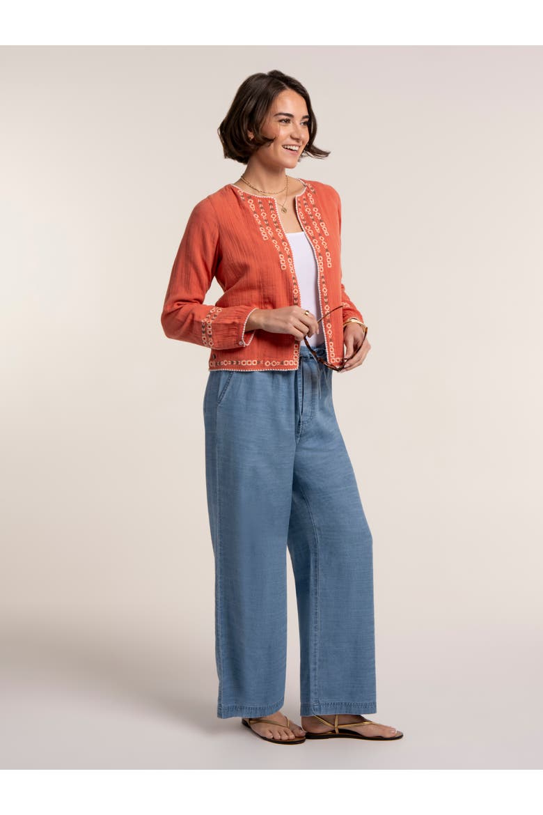Leia Jacket, Alternate, color, Coral