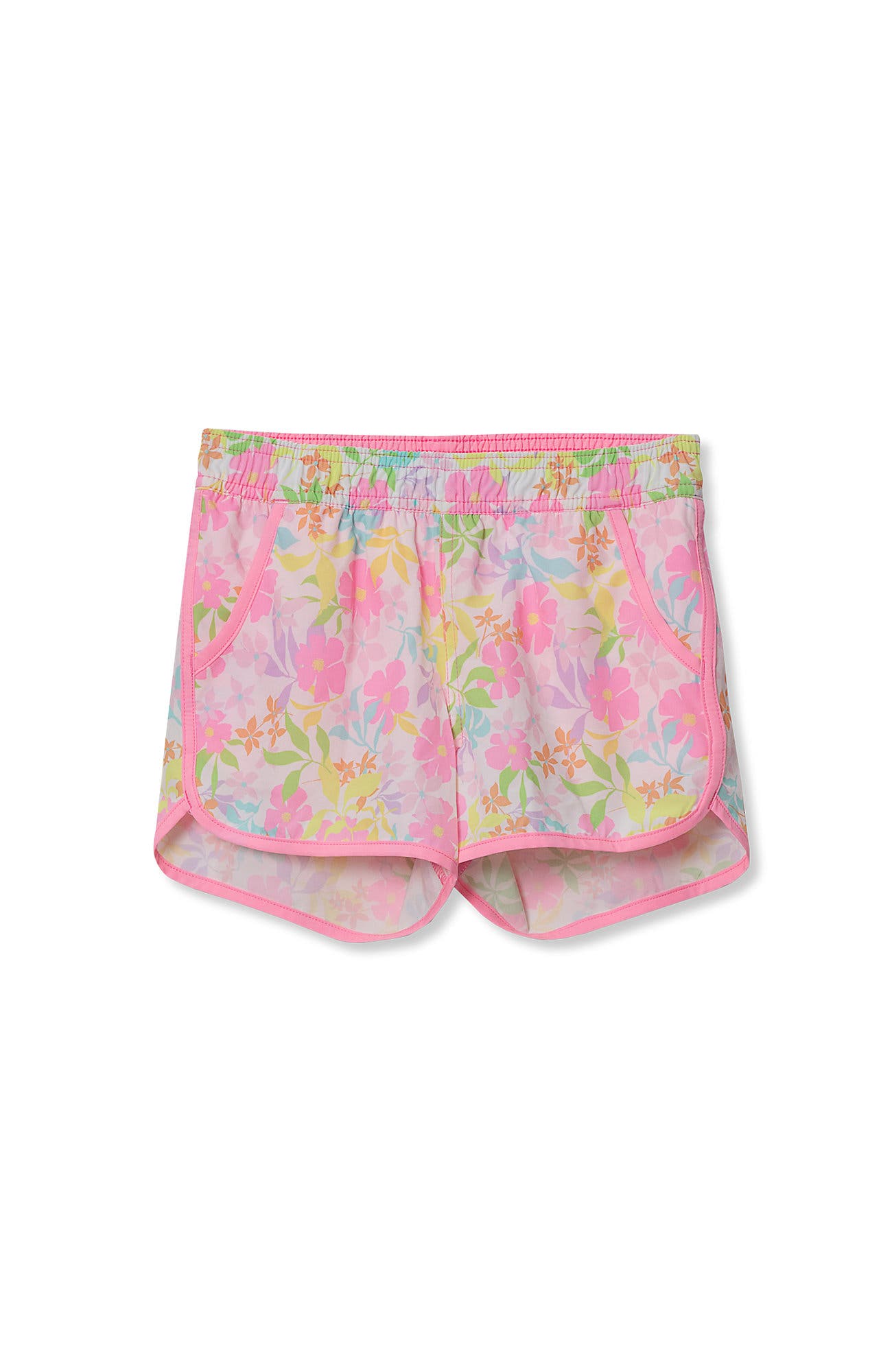 White Multi Floral