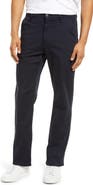 34 Heritage Charisma Relaxed Fit Straight Leg Flat Front Chinos