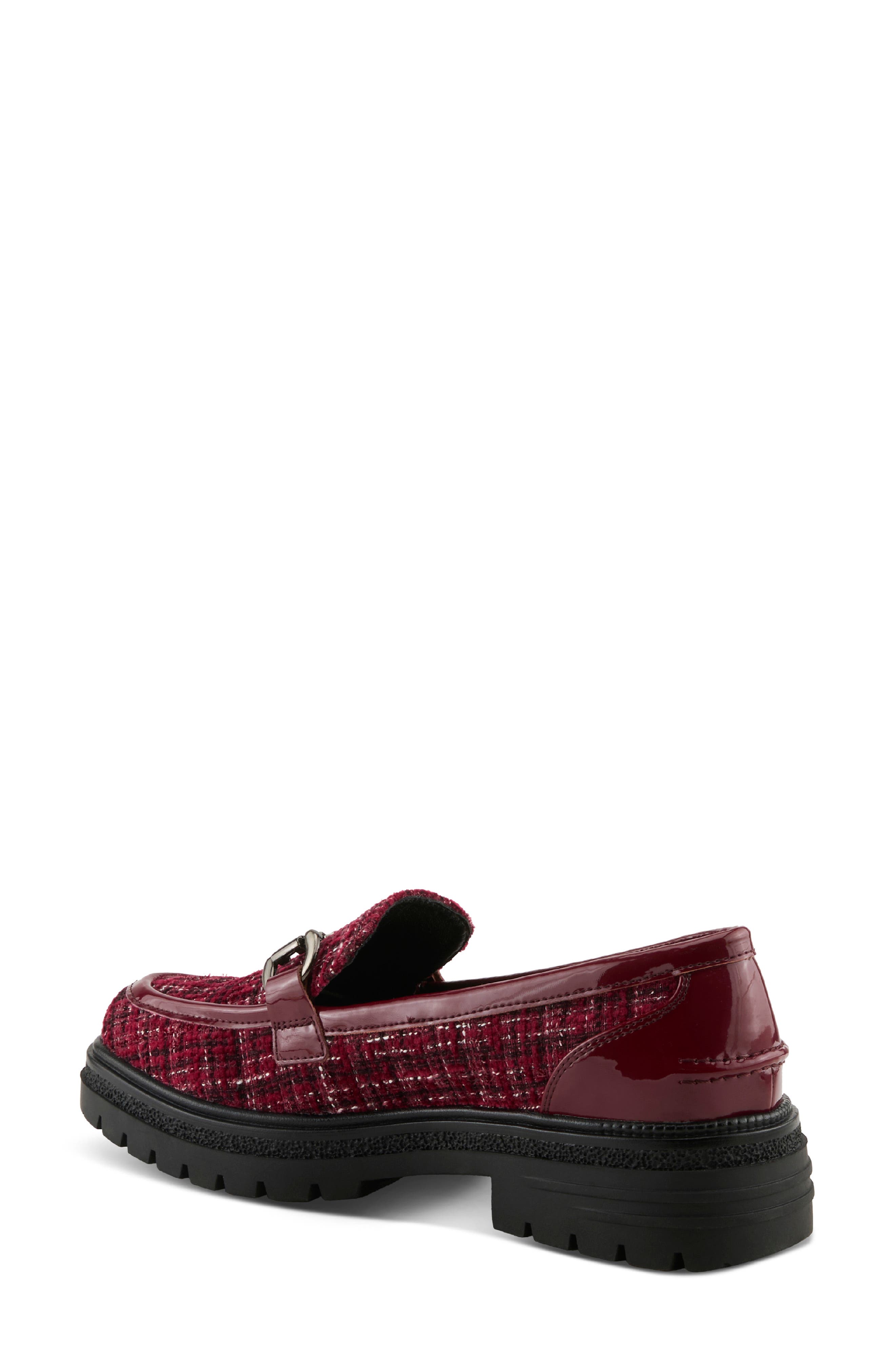 Nacarri Bit Lug Sole Loafer, Alternate, color, BORDEAUX