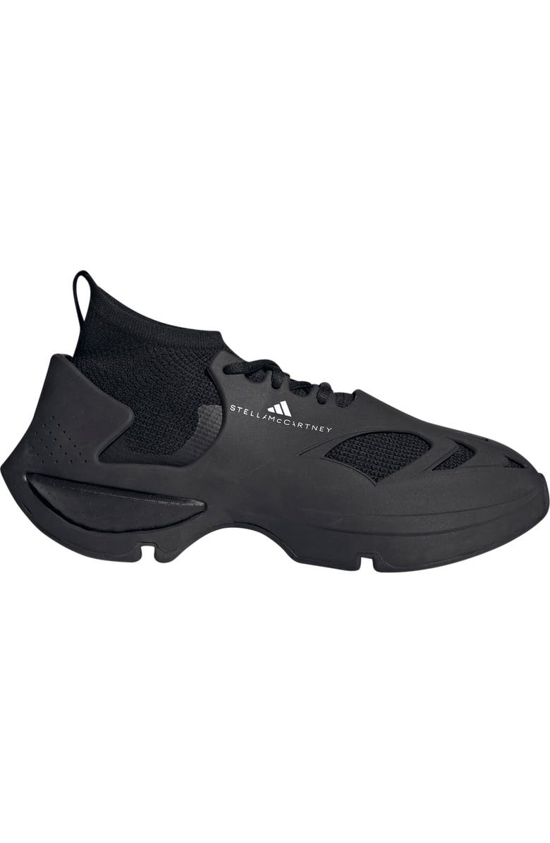 adidas by Stella McCartney ASMC Sportswear Run Sneaker, Alternate, color, Core Black/White/Black