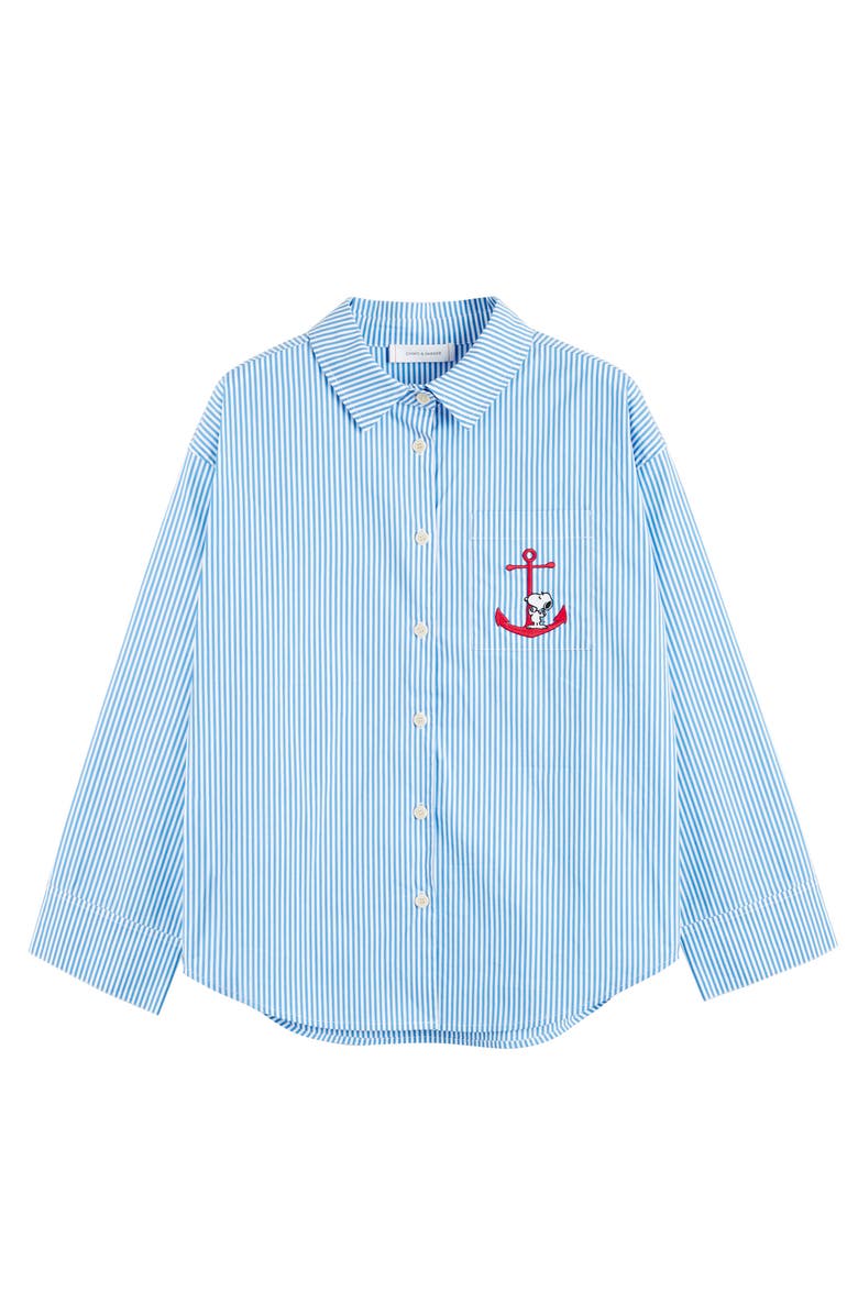 Chinti & Parker Snoopy Anchor Long Cotton Co-Ord, Alternate, color, 