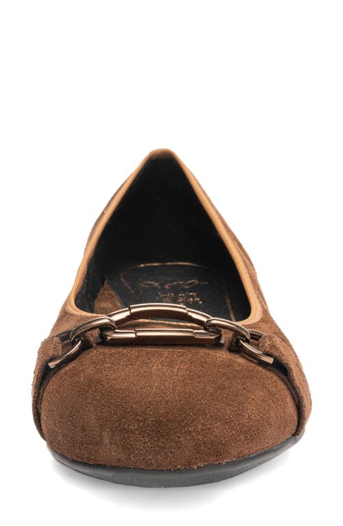 Ara Siene Flat In Brown