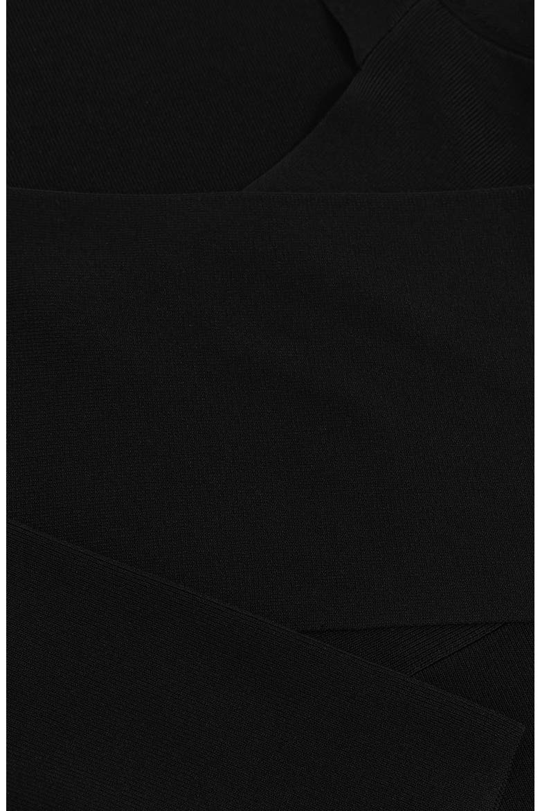 Sophia Long Sleeve Knit Maxi Dress, Alternate, color, BLACK