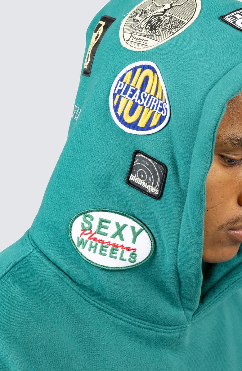 PLEASURES Worms Hoodie, Alternate, color, 