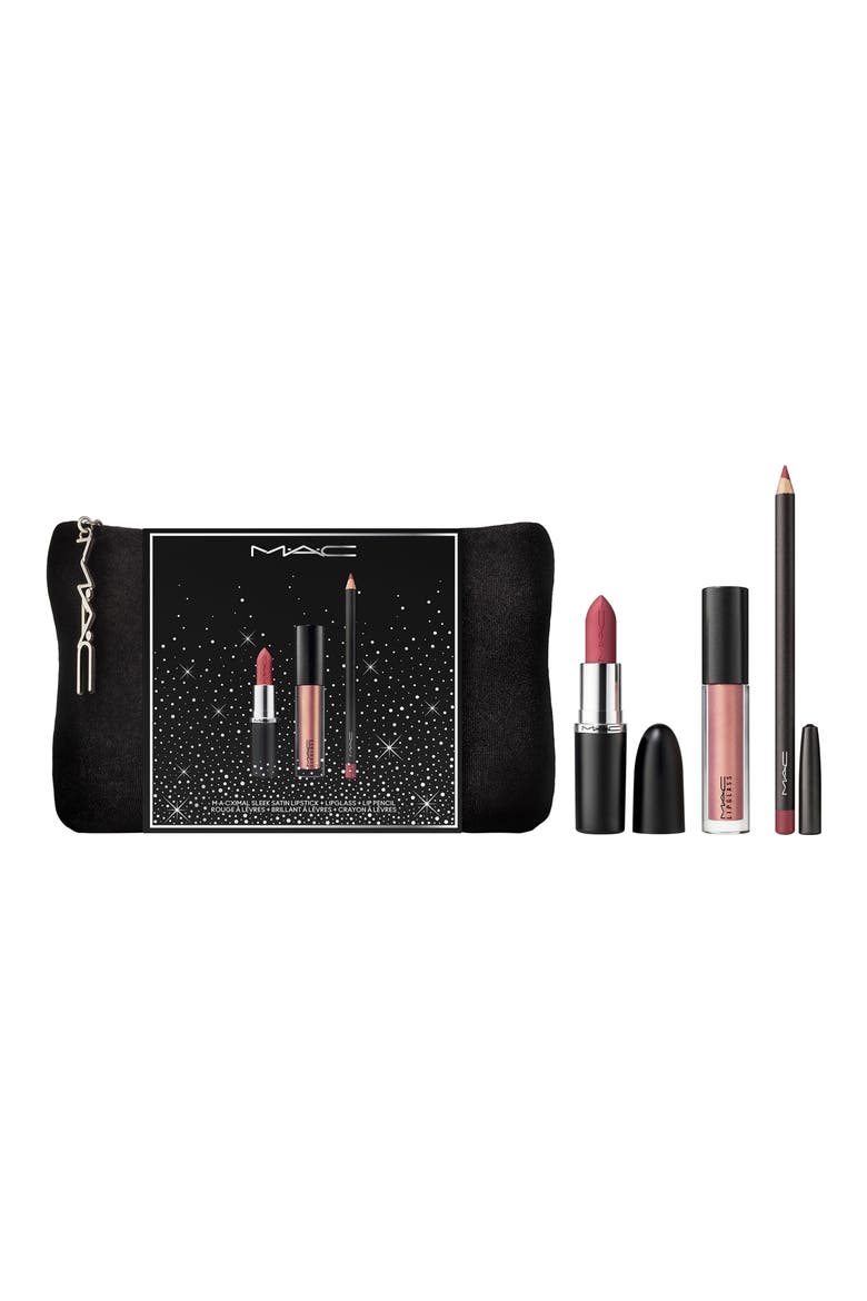 Industry Icons 3-Piece Lip Set $74 Value, Main, color, INDUSTRY ICONS