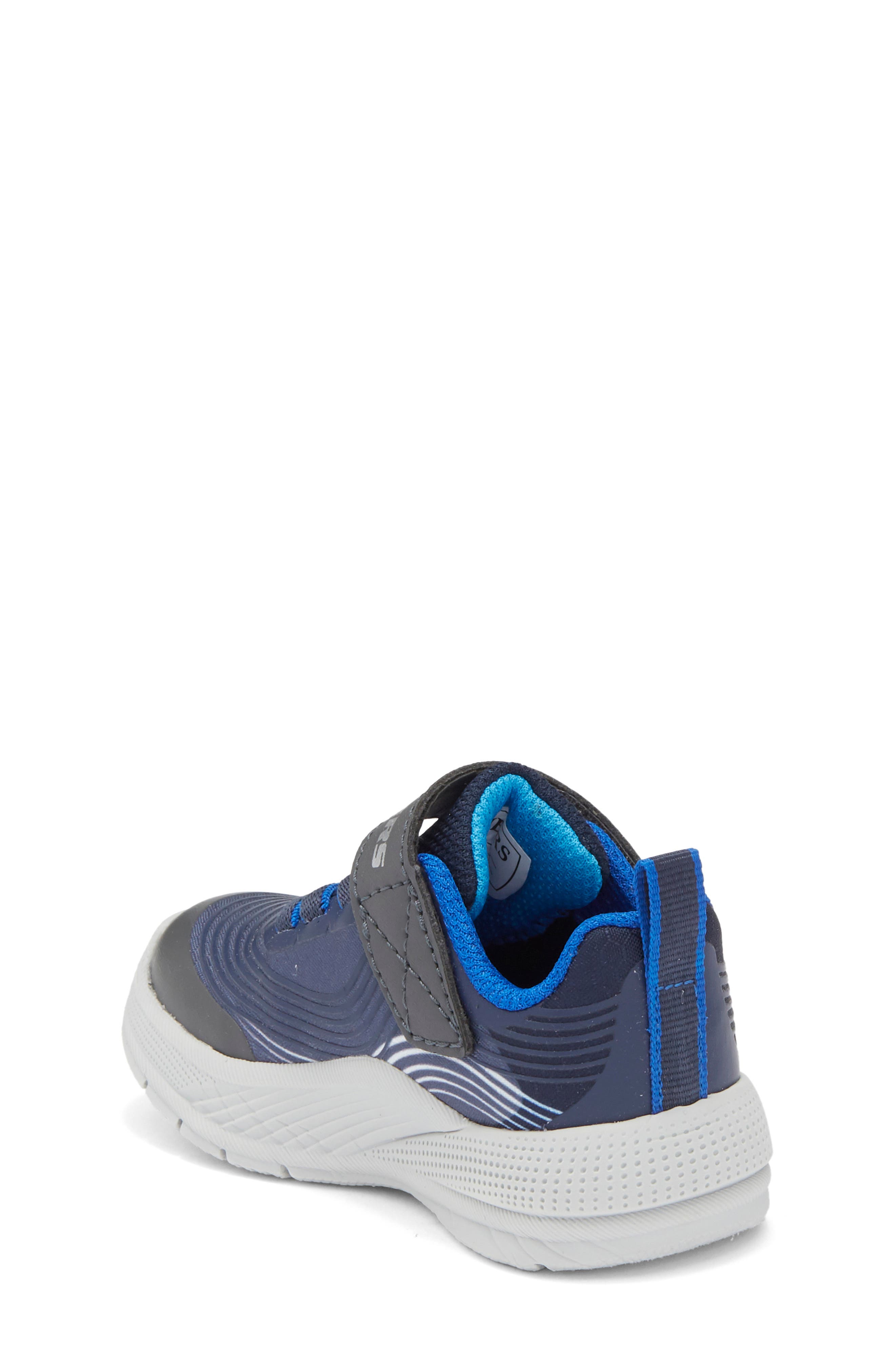 SKECHERS Kids' Microspec Advance Sneaker, Alternate, color, Navy Blue