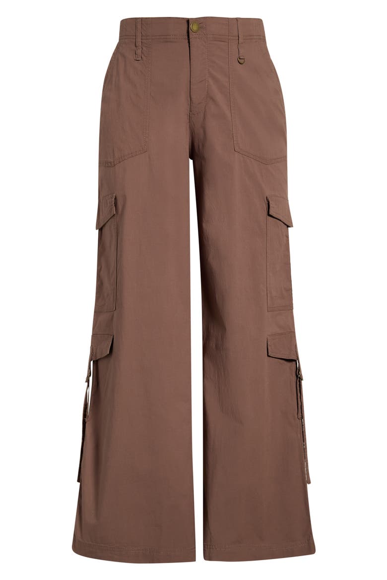 Skyrise High Rise Wide Leg Pants, Alternate, color, MOCHA