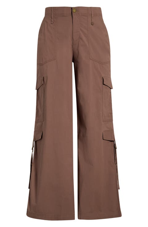 Skyrise High Rise Wide Leg Pants (Plus)