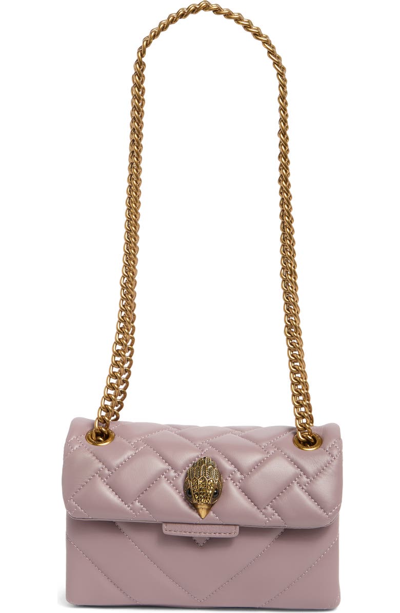 Kurt Geiger London Mini Kensington Leather Shoulder Bag, Main, color,